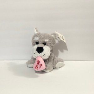 Plush DOG with Heart